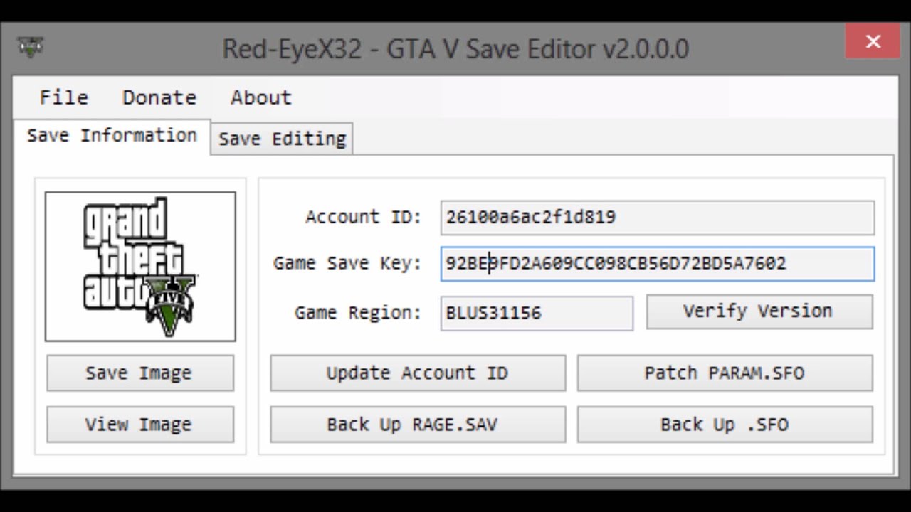red eyex32 gta 5 save editor